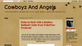 What Cowboyzandangels.com website looked like in 2014 (9 years ago)