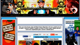What Capitulosdenaruto.com.ar website looked like in 2014 (9 years ago)