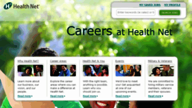 What Careersathealthnet.com website looked like in 2014 (9 years ago)