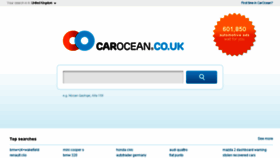 What Carocean.co.uk website looked like in 2014 (12 years ago)