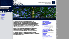 What Cc.oulu.fi website looked like in 2014 (9 years ago)