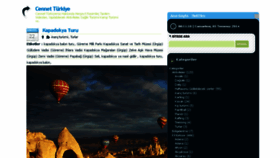 What Cennetturkiye.org website looked like in 2014 (9 years ago)