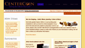 What Centercoin.com website looked like in 2014 (9 years ago)
