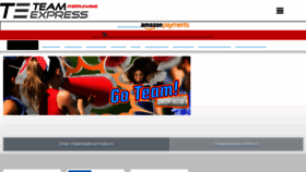 What Cheerleadingamerica.com website looked like in 2014 (9 years ago)