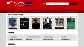 What Cityvox.francebillet.com website looked like in 2014 (9 years ago)