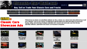 What Classiccarmall.net website looked like in 2014 (9 years ago)