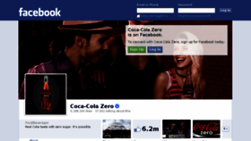 What Cocacolazero.com website looked like in 2014 (9 years ago)