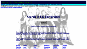 What College-university-links.com website looked like in 2014 (9 years ago)