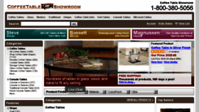 What Coffeetableshowroom.com website looked like in 2014 (9 years ago)
