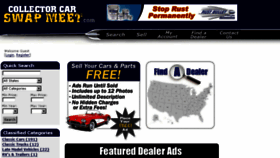 What Collectorcarswapmeet.com website looked like in 2014 (9 years ago)