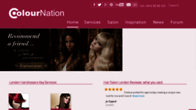 What Colournation.com website looked like in 2014 (9 years ago)