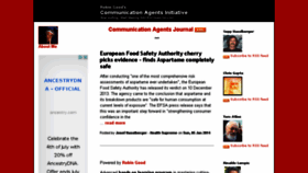 What Communicationagents.com website looked like in 2014 (9 years ago)