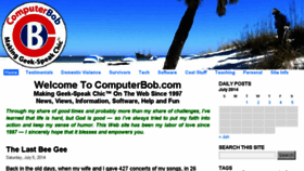 What Computerbob.com website looked like in 2014 (9 years ago)