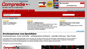 What Compredia.de website looked like in 2014 (9 years ago)