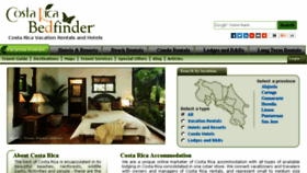 What Costaricabedfinder.com website looked like in 2014 (9 years ago)