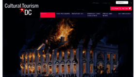 What Culturaltourismdc.org website looked like in 2014 (9 years ago)