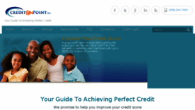 What Creditonpoint.com website looked like in 2014 (9 years ago)