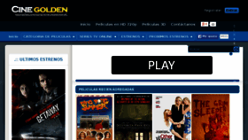 What Cinegolden.com website looked like in 2014 (9 years ago)