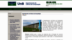 What Cic.unb.br website looked like in 2014 (9 years ago)