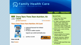 What Carefamilyhealth.com website looked like in 2011 (13 years ago)