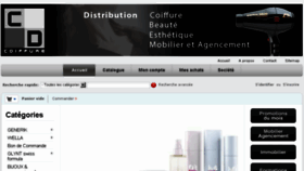 What Cdcoiffure.com website looked like in 2014 (9 years ago)