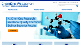 What Chemoneresearch.com website looked like in 2014 (9 years ago)