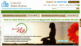What Chm-natural-supplements.com website looked like in 2014 (9 years ago)