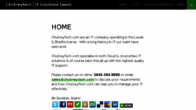 What Chutneytech.com website looked like in 2014 (9 years ago)