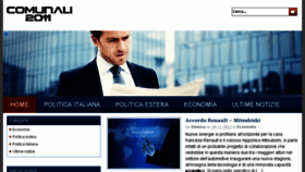 What Comunali2011.it website looked like in 2014 (9 years ago)