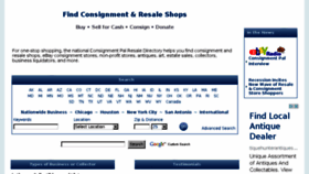 What Consignmentpal.com website looked like in 2014 (9 years ago)