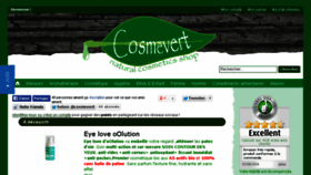 What Cosmevert.com website looked like in 2014 (9 years ago)