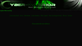 What Cyber-warrior.net website looked like in 2014 (9 years ago)