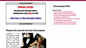 What Clonazepam-faq.com website looked like in 2014 (9 years ago)