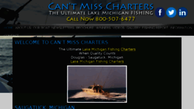 What Cantmisschartersvc.com website looked like in 2014 (9 years ago)