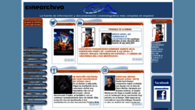 What Cinearchivo.com website looked like in 2014 (9 years ago)