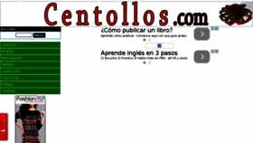 What Centollos.com website looked like in 2014 (9 years ago)