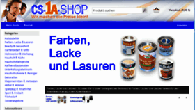 What Cs-1a-shop.de website looked like in 2014 (9 years ago)