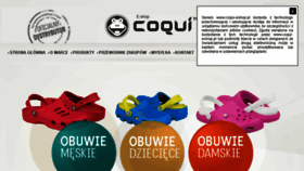 What Coqui-eshop.pl website looked like in 2014 (9 years ago)