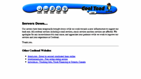 What Cooltoad.com website looked like in 2014 (9 years ago)