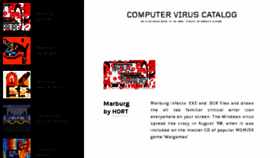 What Computerviruscatalog.com website looked like in 2014 (9 years ago)