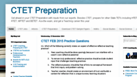 What Ctetpreparation.com website looked like in 2014 (9 years ago)