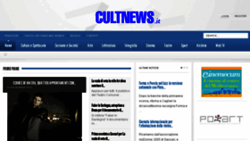 What Cultnews.it website looked like in 2014 (9 years ago)