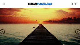 What Crowdfundraiser.com website looked like in 2014 (9 years ago)