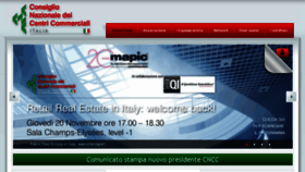 What Cncc.it website looked like in 2014 (9 years ago)