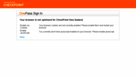 What Checkpointnz.co.nz website looked like in 2014 (9 years ago)