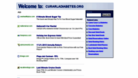 What Curarladiabetes.org website looked like in 2014 (9 years ago)