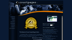 What Courtpages.net website looked like in 2014 (9 years ago)