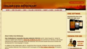 What Creedictionary.com website looked like in 2015 (9 years ago)