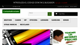 What Cartuchoreciclado.com website looked like in 2015 (9 years ago)
