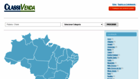 What Classivenda.com.br website looked like in 2015 (10 years ago)